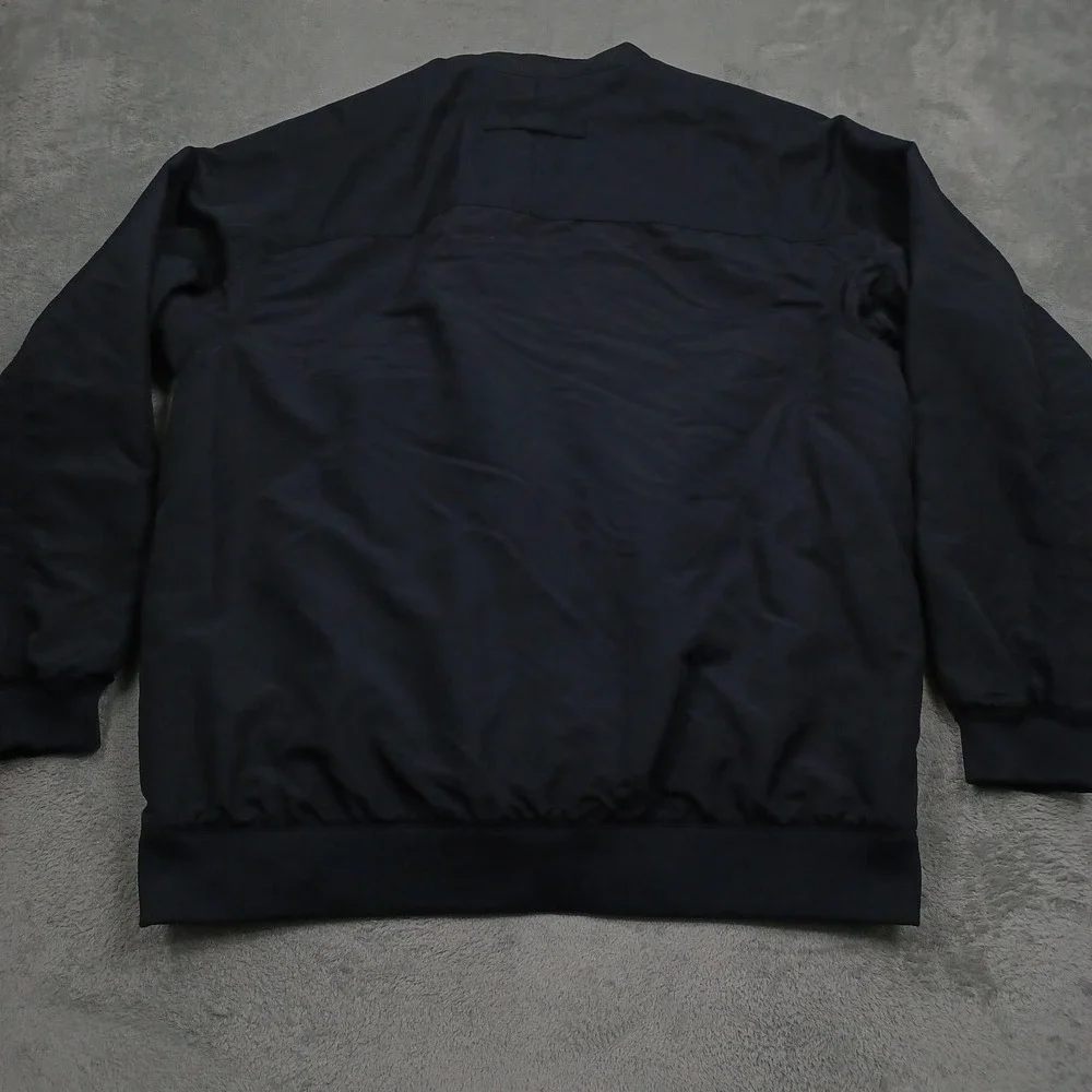 Nike‎ Jacket Mens XLT Black Zip Long Sleeve Outdoor Casual Pockets Workwear